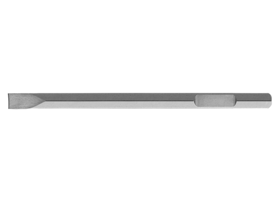 CINCEL PLANO HEX PARA MARTILLO (28x35x530) -APTO PARA TH220502-