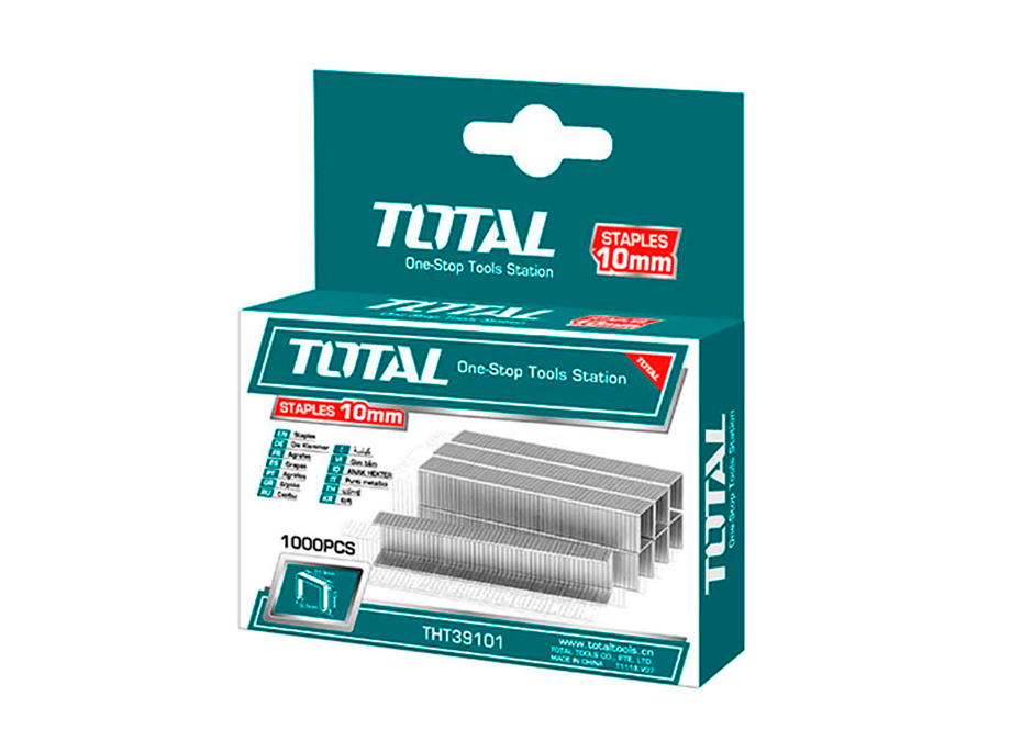 GRAPAS PARA GRAPADORA TOTAL MANUAL THT31141 - 1000PCS - Imagen 2