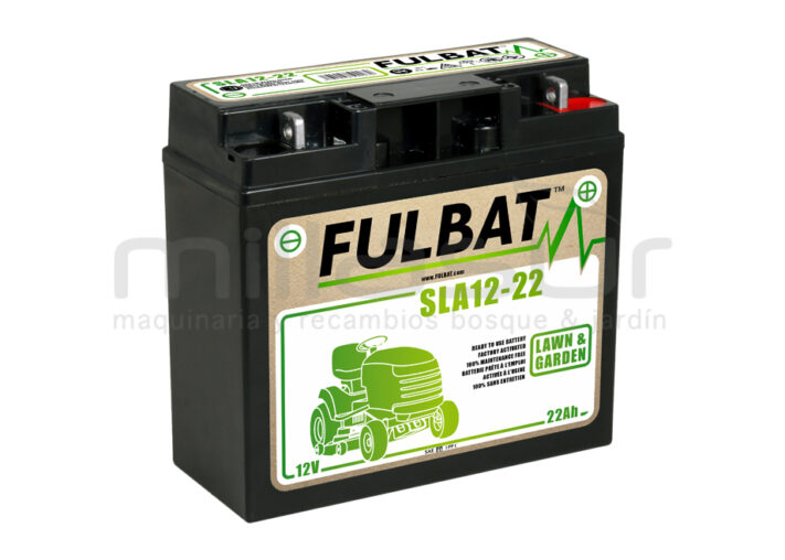 BATERIA SLA12-22 22 AH (182 x 77 x 168) +DER