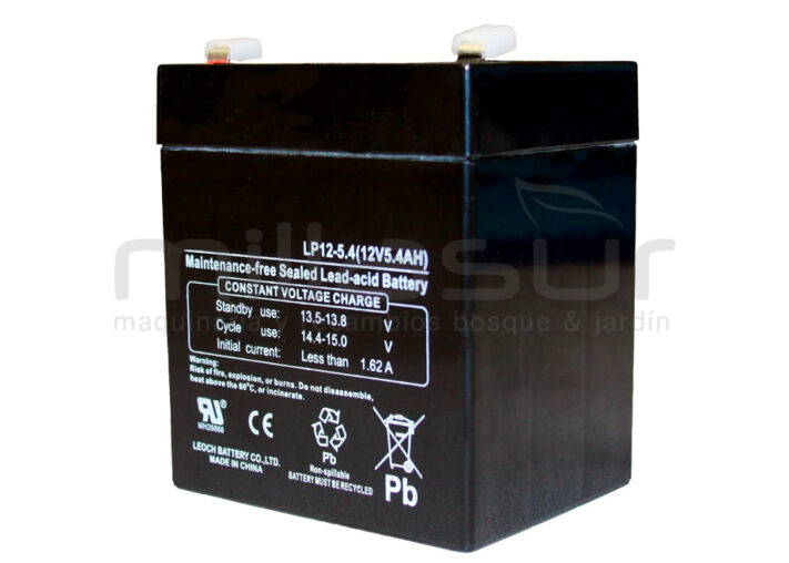 BATERIA VRLA 5,4AH ( 89 x 69 x 104 ) + DERCH - CC251TE