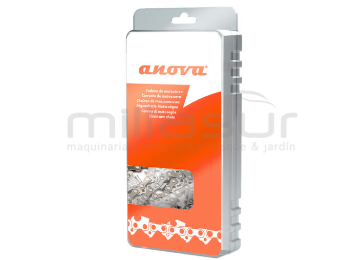 CADENA ANOVA 3/8" - .058 CUADRADA - 72 E