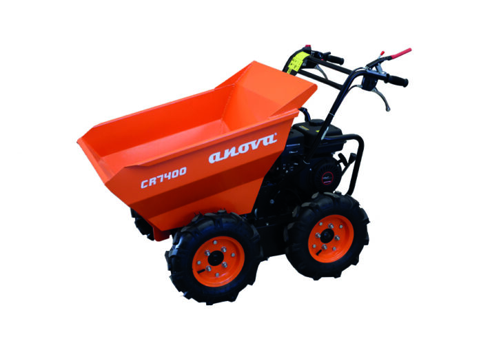 CARRETILLA RUEDAS 4x4 CON MOTOR 6,5HP ANOVA 3+1